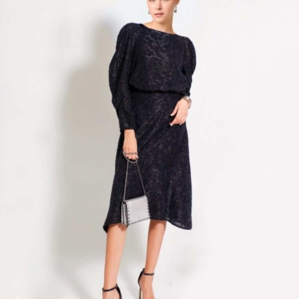DAY Birger et Mikkelsen Black floral shimmer two piece set